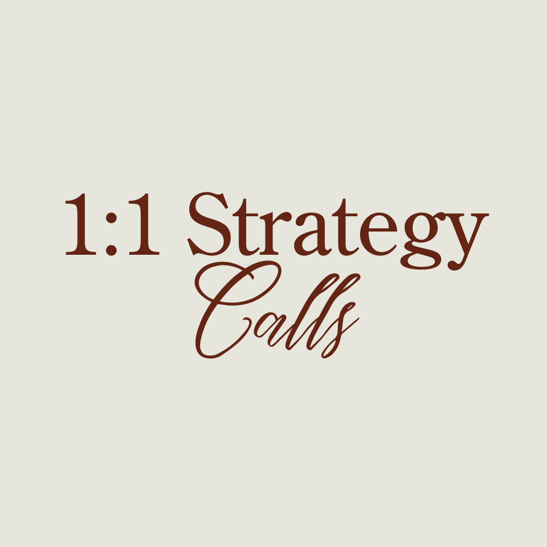 1:1 Calls – Jamika Rose