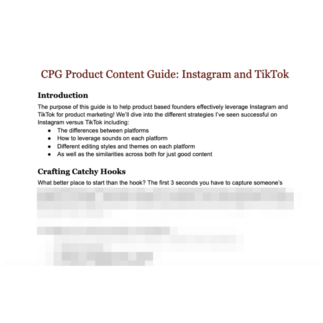 Product Content Marketing Guide