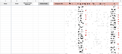 Influencer Tracker Template